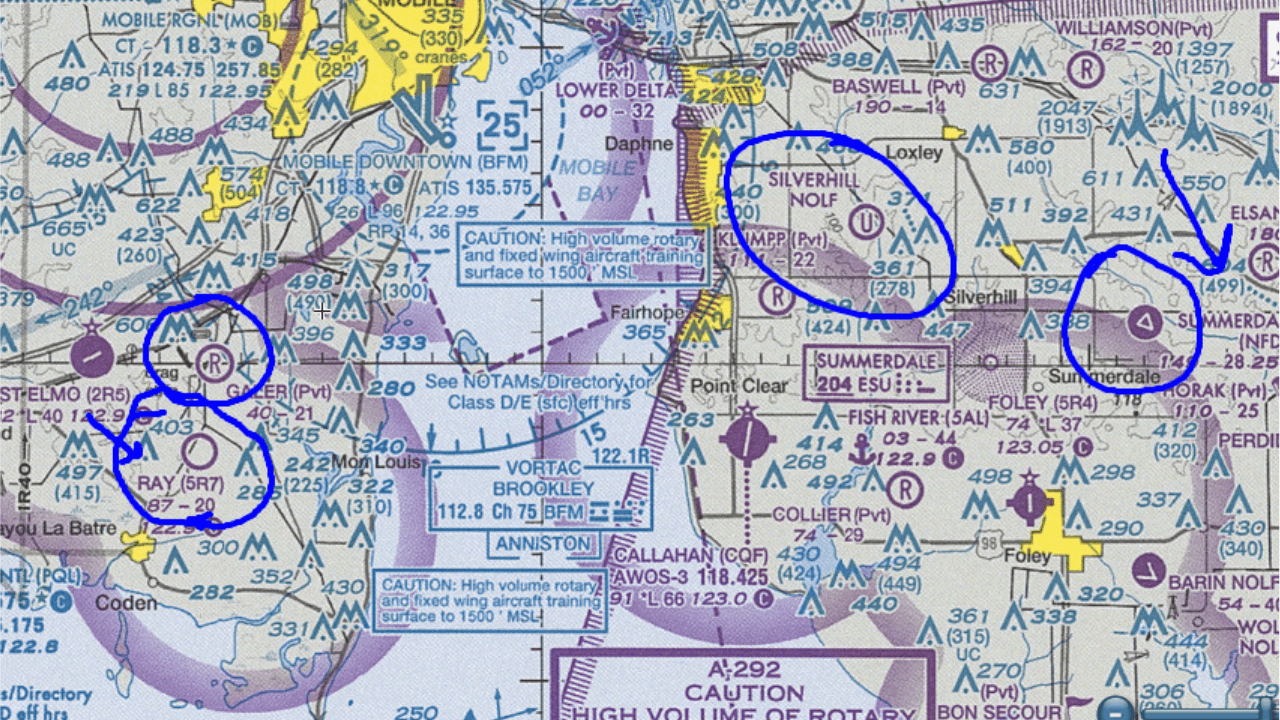 Uncontrolled Airport Diagrams - Sectional Chart
